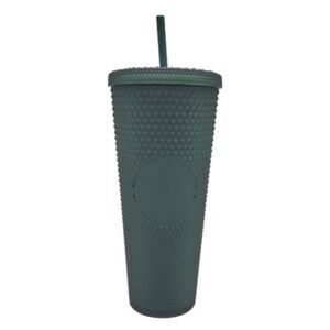 Starbucks Dark Green Jelly Studded Soft Touch Venti 24oz Cold Cup Tumbler